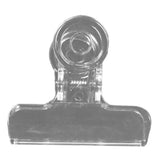Maxbell 2x4PCS Clear Fly Tying CDC Feather Clip Dubbing Hackle Holding Tools Fly Tying 45mm