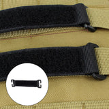 Maxbell 4xTactical Morale Patch Board Molle Attachment Clip On Clothing Accessories Black