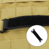 Maxbell 4xTactical Morale Patch Board Molle Attachment Clip On Clothing Accessories Black
