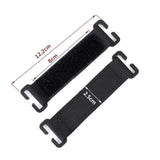 Maxbell 4xTactical Morale Patch Board Molle Attachment Clip On Clothing Accessories Black