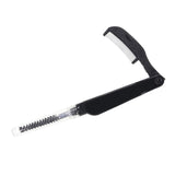 Maxbell 4xFly Tying Tool Dubbing Brush Foldable Comb Plastic Hair Comb Forcep Tool DIY