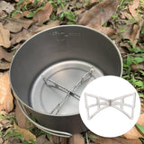 Maxbell 4xMini Alcohol Stove Cross Stand Foldable Outdoor Support Stand 304 Spirit