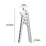 Maxbell 4xCamping Bowl Clip Anti-Hot Holder Dish Plate Gripper Pan Gripper Handler