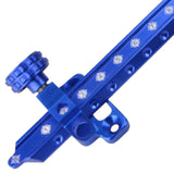 Maxbell Recurve Bow Sight with Ring and Single Fiber Optical Pin T Shape Bowsight Blue - Aladdin Shoppers