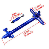 Maxbell Recurve Bow Sight with Ring and Single Fiber Optical Pin T Shape Bowsight Blue - Aladdin Shoppers