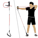 Maxbell Archery Stretch Band Strength Resistance Bands for Shooting Red Black - Aladdin Shoppers