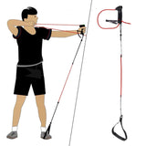 Maxbell Archery Stretch Band Strength Resistance Bands for Shooting Red Black - Aladdin Shoppers