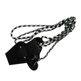 Maxbell Bow Stringer 200cm Cocking Rope with No-Slip Pad String Tool Shooting Aid Black White - Aladdin Shoppers