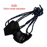 Maxbell Bow Stringer 200cm Cocking Rope with No-Slip Pad String Tool Shooting Aid Blue Black White - Aladdin Shoppers