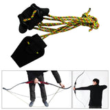 Maxbell Bow Stringer 200cm Cocking Rope with No-Slip Pad String Tool Shooting Aid Colorful Yellow - Aladdin Shoppers