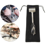 Maxbell 2xOutdoor Hand Tools Camping Survival Hand Drill Support Drill Wood Puncher