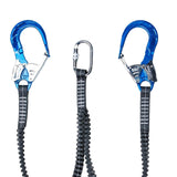 Maxbell Protective Safety Harness Elastic Buffer Anti Fall Sling Double hook - Aladdin Shoppers