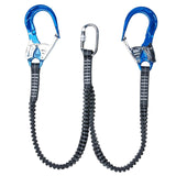 Maxbell Protective Safety Harness Elastic Buffer Anti Fall Sling Double hook - Aladdin Shoppers