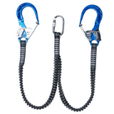 Maxbell Protective Safety Harness Elastic Buffer Anti Fall Sling Double hook - Aladdin Shoppers