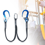 Maxbell Protective Safety Harness Elastic Buffer Anti Fall Sling Double hook - Aladdin Shoppers