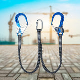 Maxbell Protective Safety Harness Elastic Buffer Anti Fall Sling Double hook - Aladdin Shoppers
