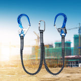 Maxbell Protective Safety Harness Elastic Buffer Anti Fall Sling Double hook - Aladdin Shoppers
