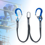 Maxbell Protective Safety Harness Elastic Buffer Anti Fall Sling Double hook - Aladdin Shoppers