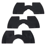 Maxbell 3x3x Electric Scooter Rubber Damping Pad Accessories for Xiaomi M365 black