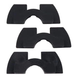 Maxbell 3x3x Electric Scooter Rubber Damping Pad Accessories for Xiaomi M365 black