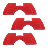 Maxbell 3x3x Electric Scooter Rubber Damping Pad Accessories for Xiaomi M365 red