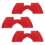 Maxbell 3x3x Electric Scooter Rubber Damping Pad Accessories for Xiaomi M365 red