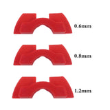 Maxbell 3x3x Electric Scooter Rubber Damping Pad Accessories for Xiaomi M365 red
