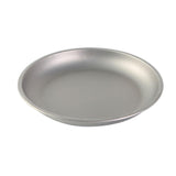 Maxbell 2x Titanium Plate Fruit Tableware Round Dish Frying Pan for Picnic BBQ