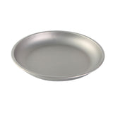 Maxbell 2x Titanium Plate Fruit Tableware Round Dish Frying Pan for Picnic BBQ