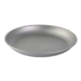 Maxbell 2x Titanium Plate Fruit Tableware Round Dish Frying Pan for Picnic BBQ