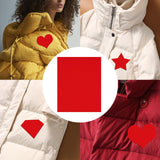 Maxbell 4xSelf Adhesive Repair Patch Down Jackets Polyester for Clothes Umbrellas Red