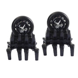 Maxbell 1Pair Compound Bow Limb Dampener Shock Absorber Silencers Damper Crab Shaped Black - Aladdin Shoppers