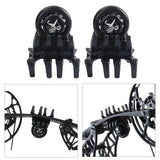 Maxbell 1Pair Compound Bow Limb Dampener Shock Absorber Silencers Damper Crab Shaped Black - Aladdin Shoppers