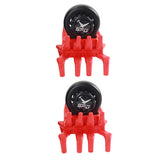 Maxbell 1Pair Compound Bow Limb Dampener Shock Absorber Silencers Damper Crab Shaped Red - Aladdin Shoppers