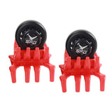 Maxbell 1Pair Compound Bow Limb Dampener Shock Absorber Silencers Damper Crab Shaped Red - Aladdin Shoppers