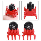 Maxbell 1Pair Compound Bow Limb Dampener Shock Absorber Silencers Damper Crab Shaped Red - Aladdin Shoppers