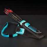 Maxbell 3 Tube Arrow Quiver Waist Bag Holder for Recurve Compound Bow Practice Blue - Aladdin Shoppers