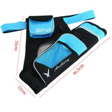 Maxbell 3 Tube Arrow Quiver Waist Bag Holder for Recurve Compound Bow Practice Blue - Aladdin Shoppers