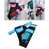 Maxbell 3 Tube Arrow Quiver Waist Bag Holder for Recurve Compound Bow Practice Blue - Aladdin Shoppers