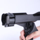 Maxbell 2x Removable Fishing Rod Tube Holder Rotatable Tackle Track Mount Kayak Boat