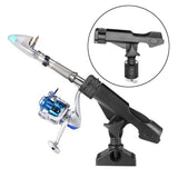 Maxbell 2x Removable Fishing Rod Tube Holder Rotatable Tackle Track Mount Kayak Boat