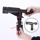 Maxbell 2x Removable Fishing Rod Tube Holder Rotatable Tackle Track Mount Kayak Boat