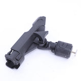 Maxbell 2x Removable Fishing Rod Tube Holder Rotatable Tackle Track Mount Kayak Boat