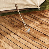 Maxbell Tent Stakes Steel Tent Anchors Camping Spikes for Outdoor Ground Nail 20cm - Aladdin Shoppers