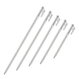 Maxbell Tent Stakes Steel Tent Anchors Camping Spikes for Outdoor Ground Nail 20cm - Aladdin Shoppers