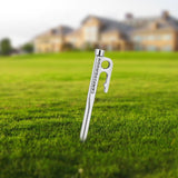 Maxbell Tent Stakes Steel Tent Anchors Camping Spikes for Outdoor Ground Nail 20cm - Aladdin Shoppers