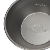Maxbell 2Pcs Stainless Steel Camping Fixed Handle Bowls Rice Bowl Portable
