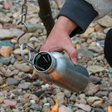 Maxbell 3xFish Mouth Jaw Spreader Water Bottle Hook Camping Outdoor for Fishing Cooker