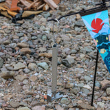 Maxbell 2xFish Mouth Jaw Spreader Water Bottle Hook Camping Outdoor for Fishing Cooker