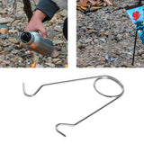 Maxbell 3xFish Mouth Jaw Spreader Water Bottle Hook Camping Outdoor for Fishing Cooker